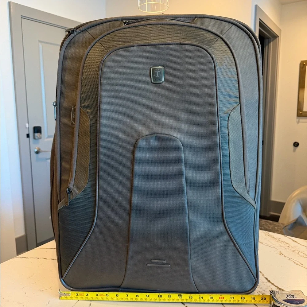 Tumi Brown Backpack with Multiple Compartments